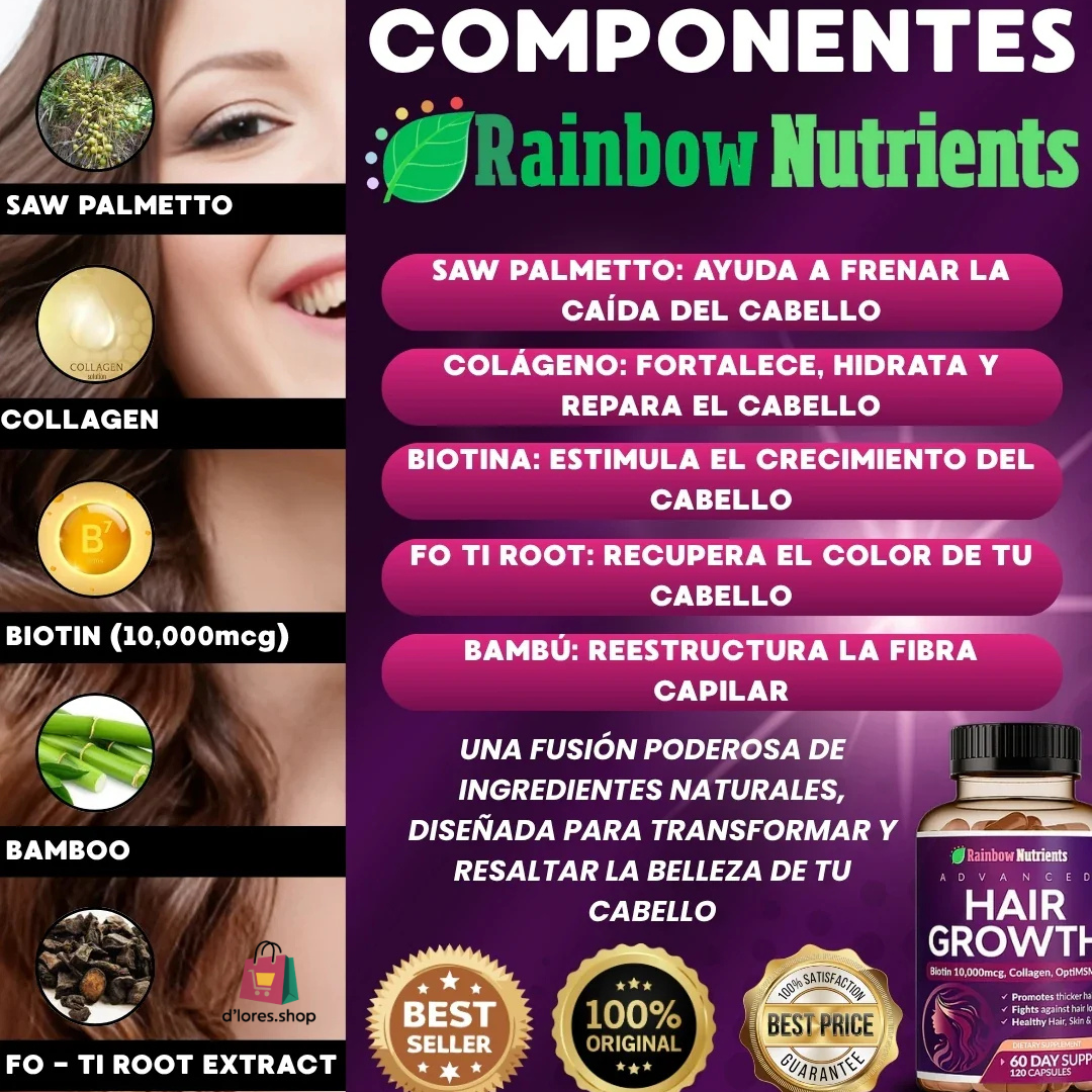 Rainbown Nutrients - Hair Growth