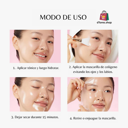 Mascarilla Facial De Colágeno
